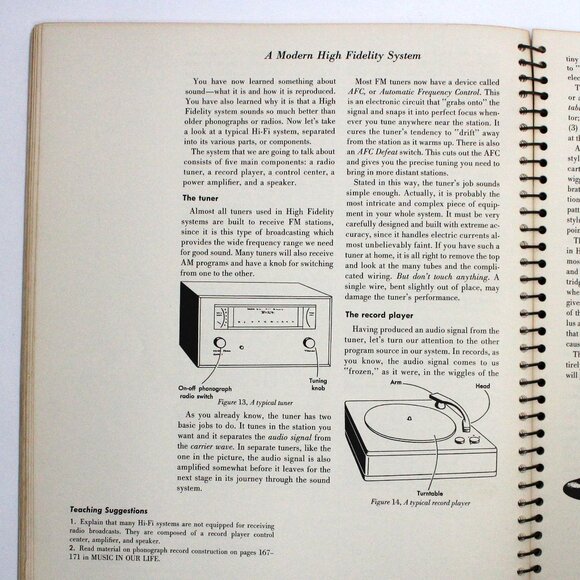 Vintage 1960 Music In Our Times Teacher's Edition Spiral Bound Book - Picture 14 of 16